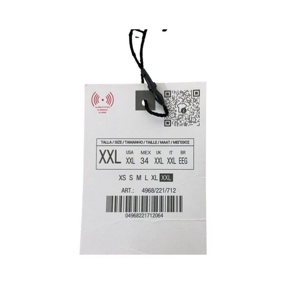 Zara Womens Faux Sued Jacket Size 2XL Ivory Beige Snap Shacket 4968/221 NWT - Picture 7 of 11